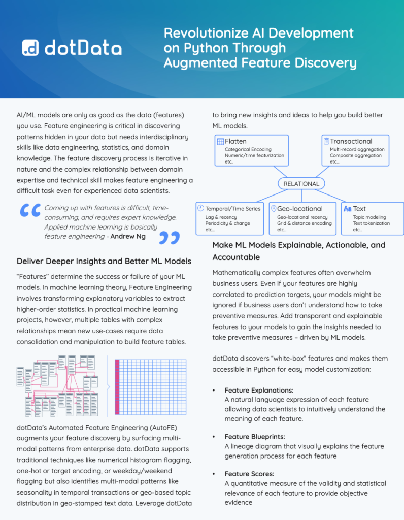 dotData Py Brochure