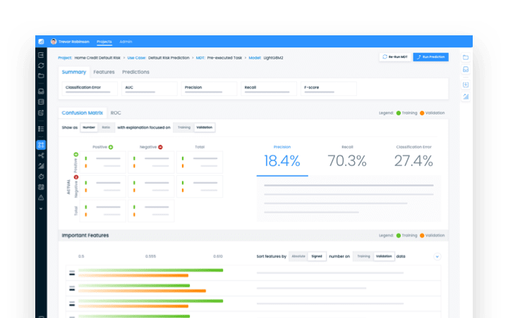 Discover features with dotData