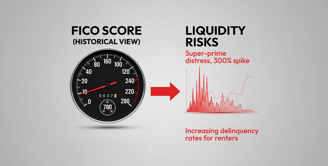 FICO score depends on borrowers' credit history and past financial statements