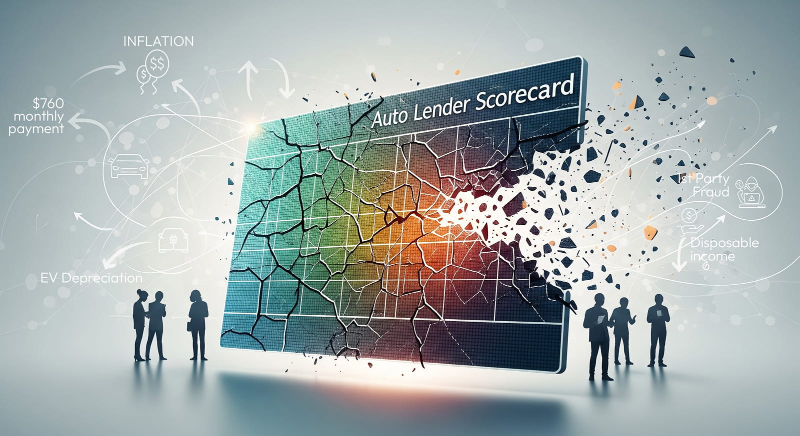 Traditional credit risk management solutions like scorecard and credit scoring break
