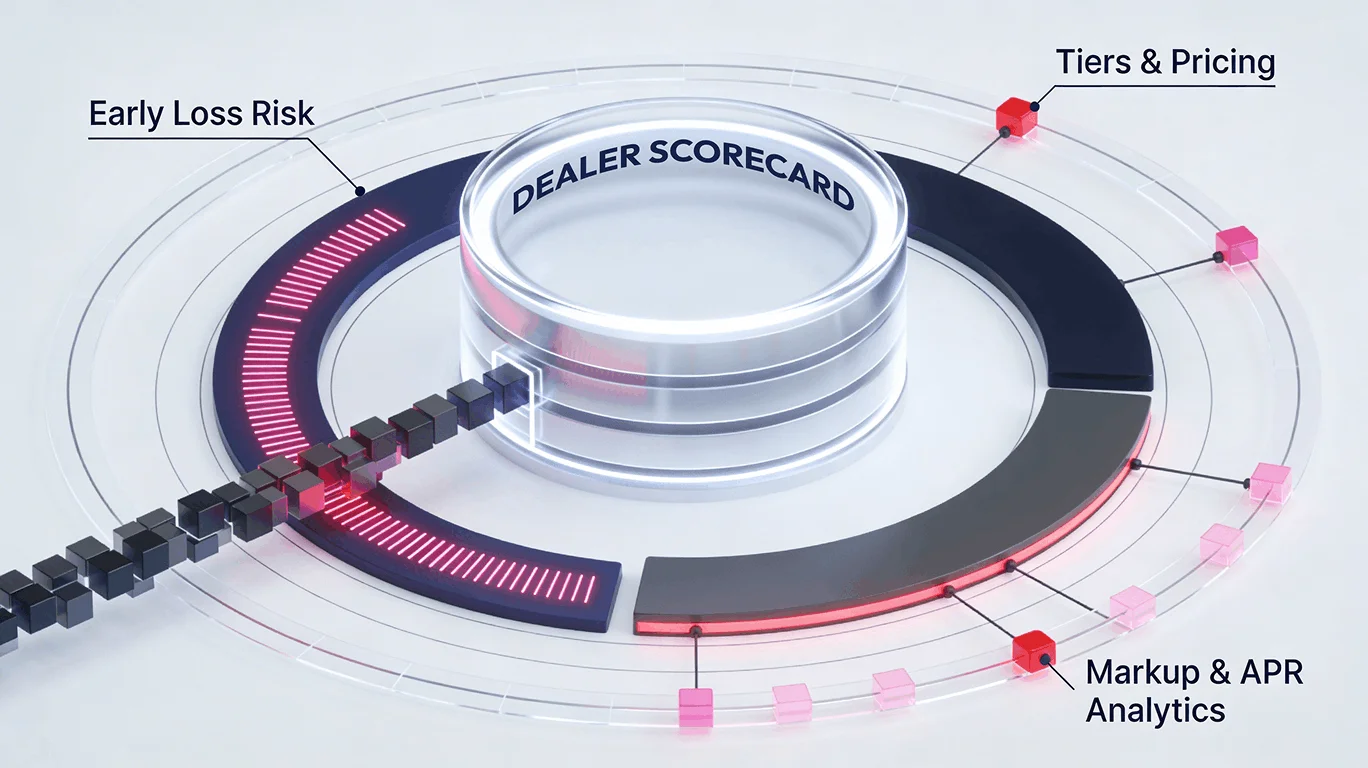 Streamline operations of loan evaluation by using the new dealer scorecard and improve gross profit margin
